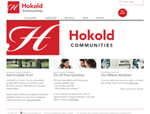 Tablet Screenshot of hokold.com